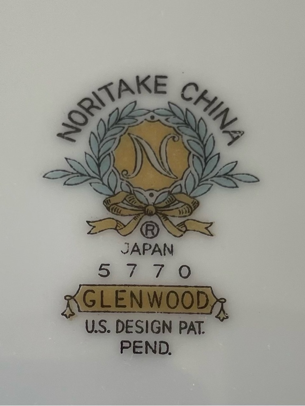 Vintage Noritake Japan GLENWOOD Serving Bowl Oval ~10 3/4” Pattern #5770 EUC - Picture 4 of 8